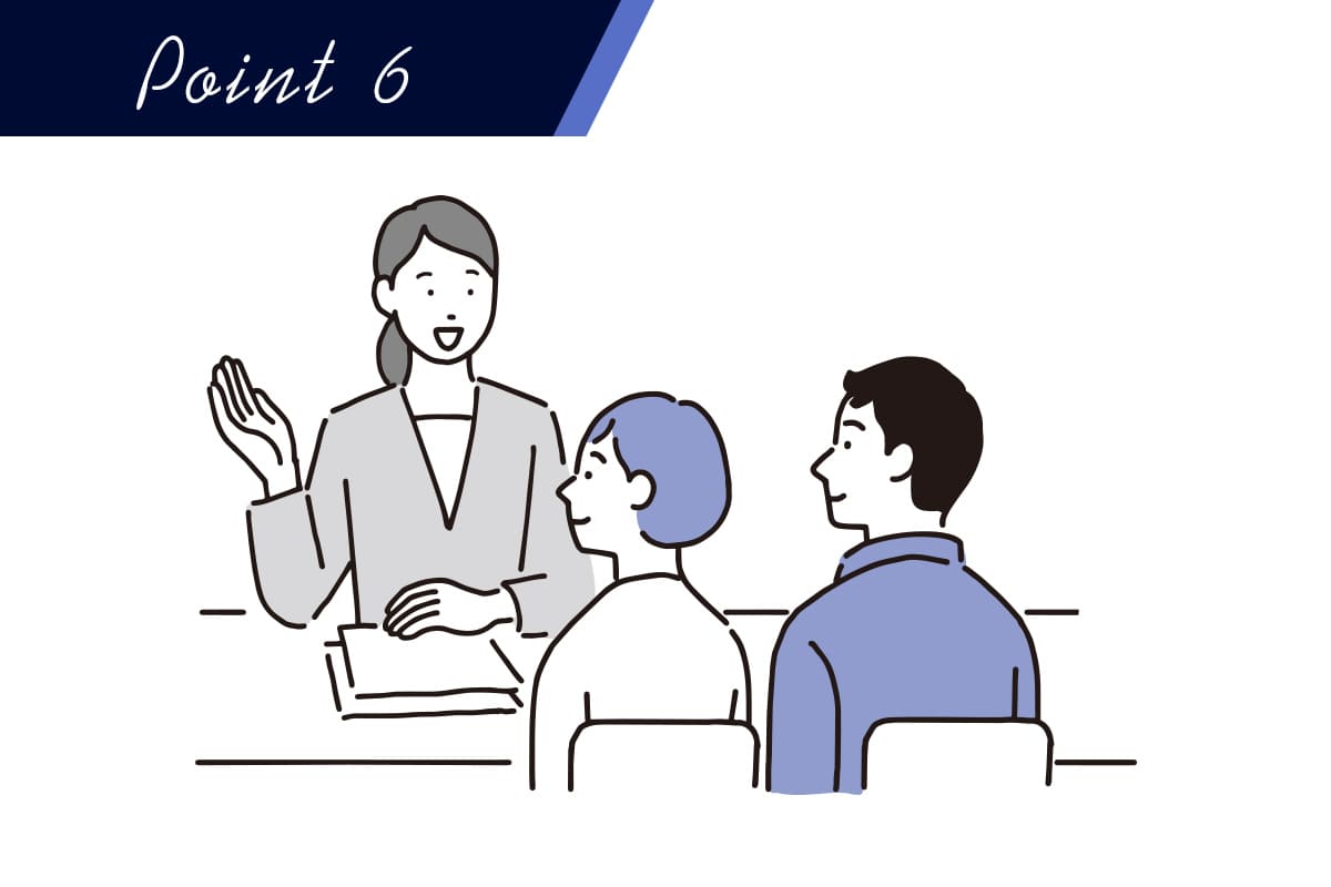 小さな相談にも、きちんと応える