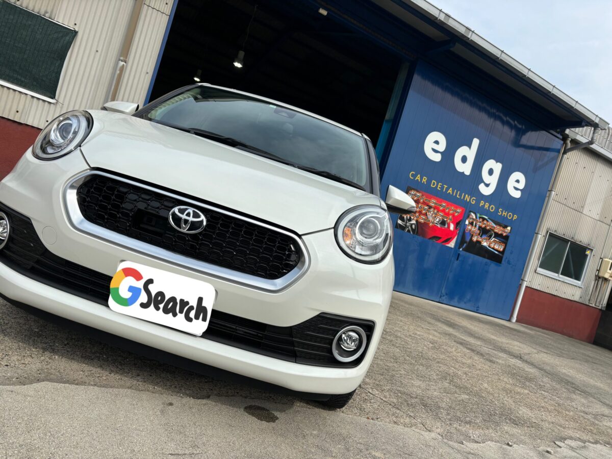 TOYOTA|PASSO Real Glass Coat class M 施工 TOYOTA|PASSO Real Glass Coat class M 施工